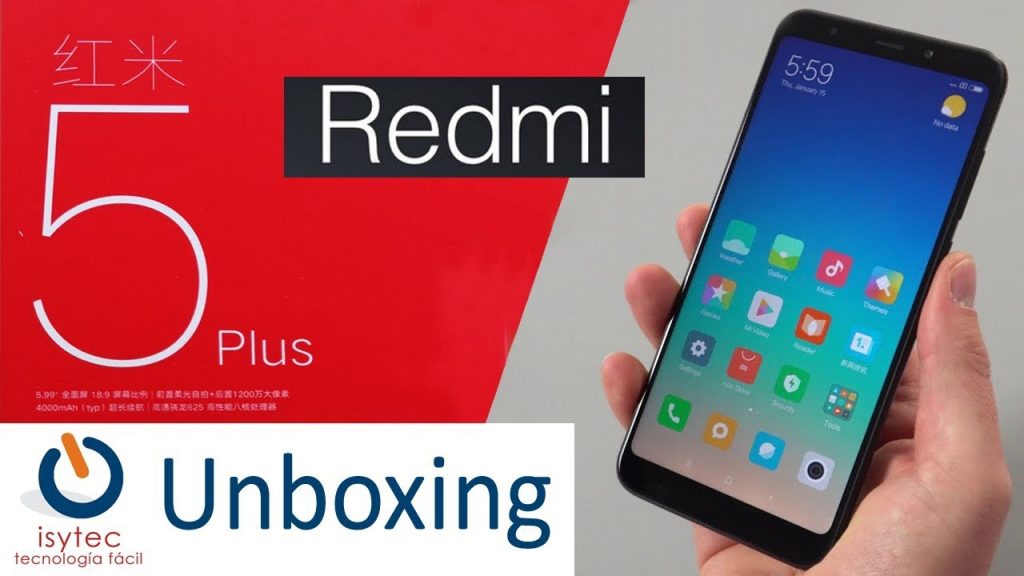 Redmi 5 + plus Unboxing y primeras impresiones del nuevo Note 5