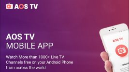 AOS TV Mobile app +1000 canales de TV gratis online