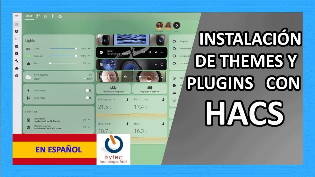 ? Home Assistant Themes ?♻️? y Plugins con HACS