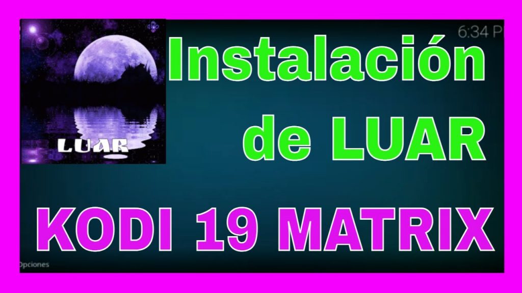 Luar Kodi 19 Matrix ? para ADDONS Compatibles con Kodi Matrix 19