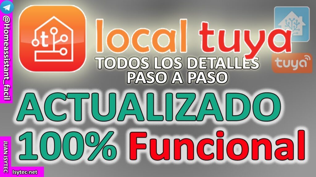 Manual de instalación de LOCAL TUYA en español