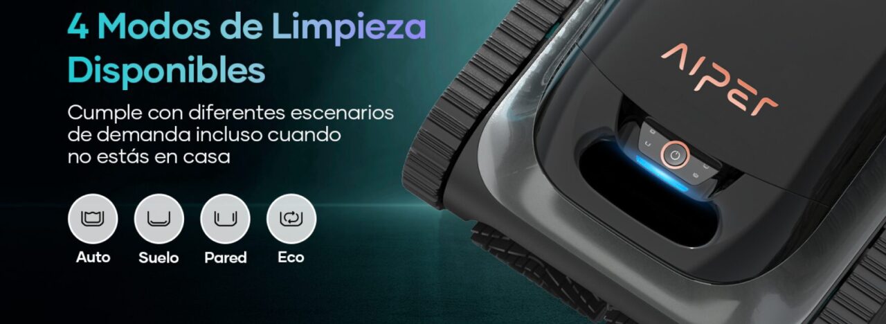 El mejor limpiafondos para tu piscina: Aiper Scuba S1 con descuento exclusivo del 5%